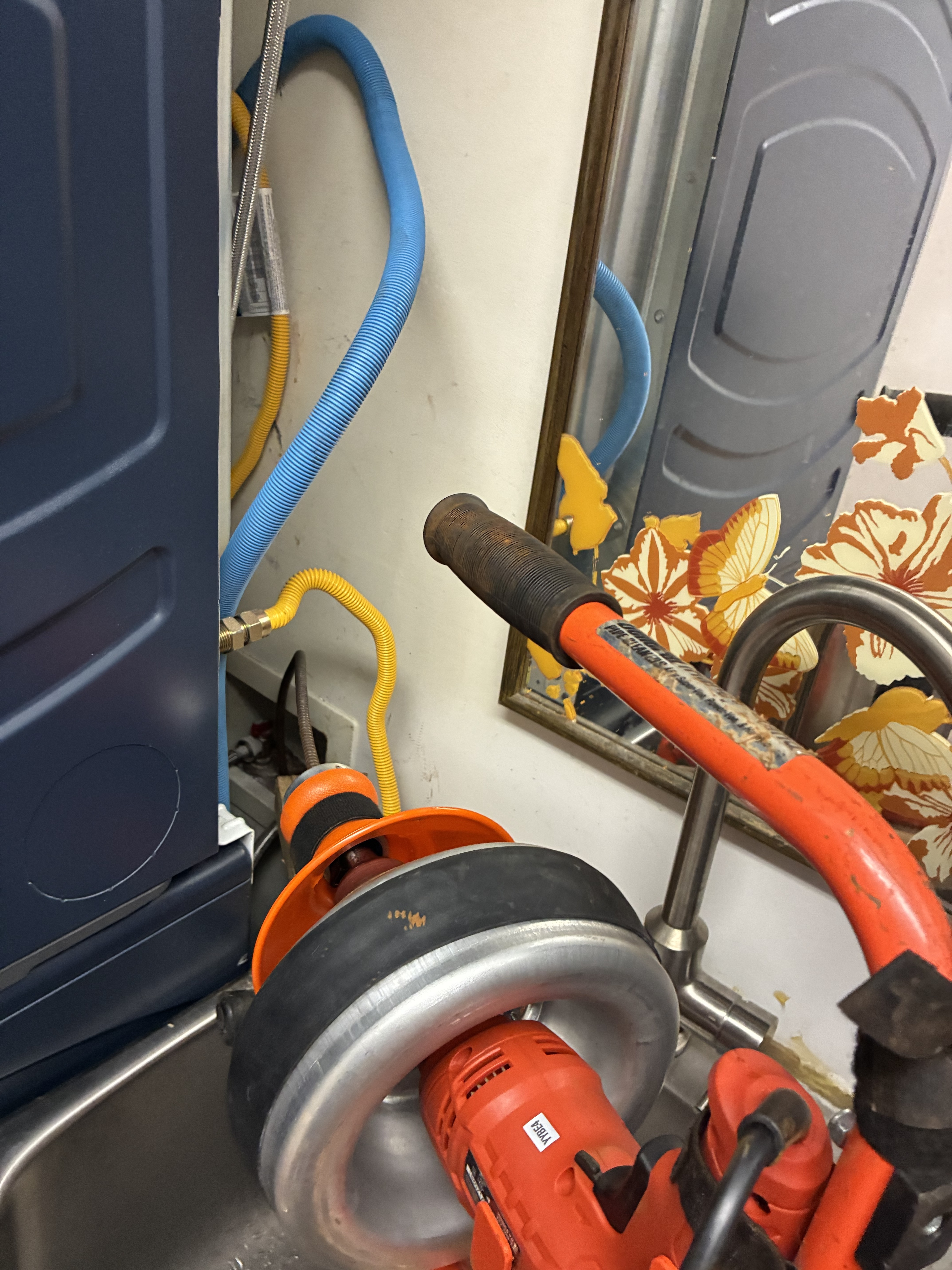 Washing machine drain line repair in Menlo Park CA